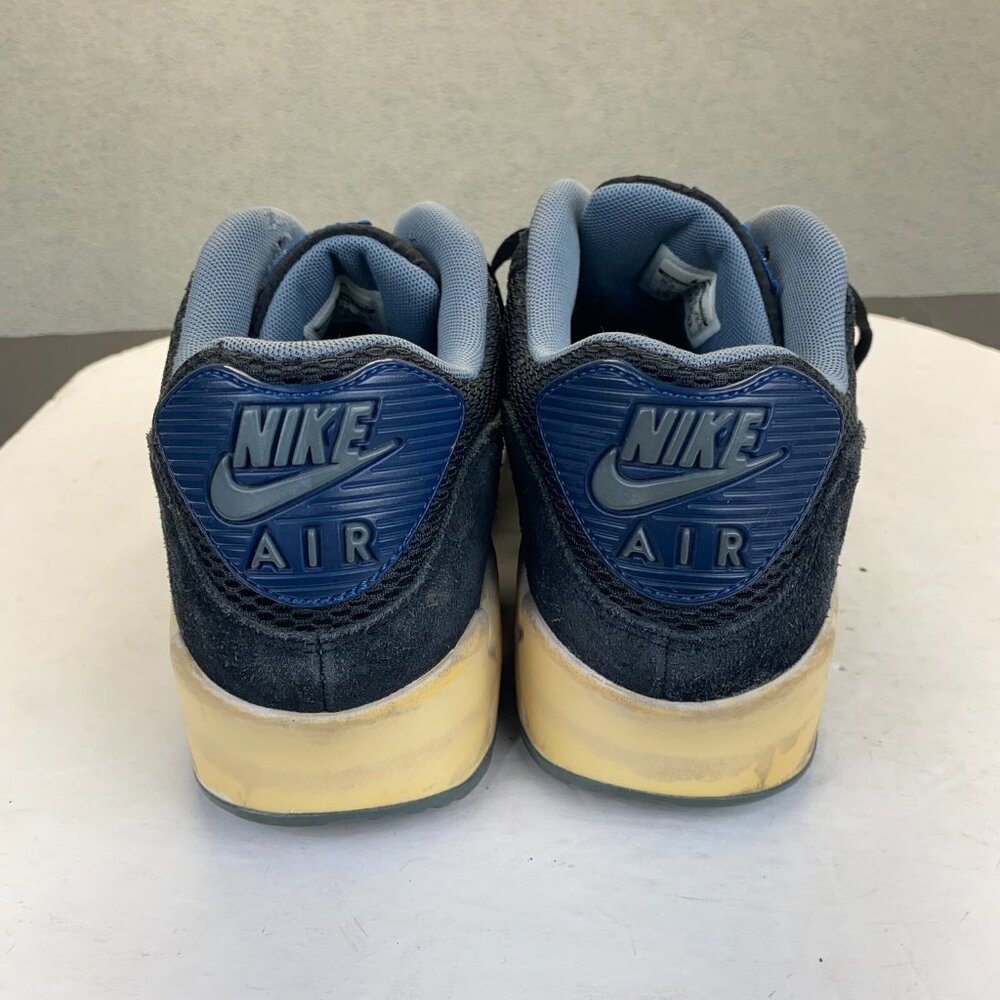 Size 10.5 Men's Nike Air Max 90 Essential Blue Marine 537384041,Comfort